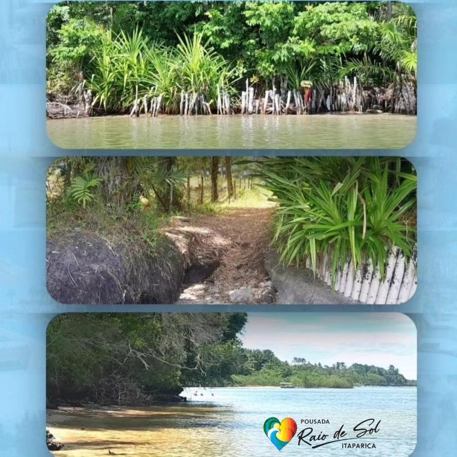 Pousada Raio De Sol - Ilha De Itaparica- Catu A 150 M Da Praia Exteriör bild
