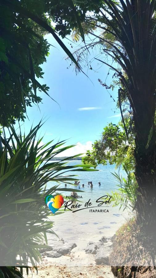 Pousada Raio De Sol - Ilha De Itaparica- Catu A 150 M Da Praia Exteriör bild